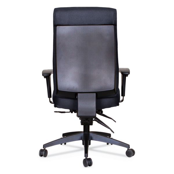 Alera Wrigley Series 24/7 High Performance High-Back Multifunction Task Chair， Supports 300 lb， 17.24