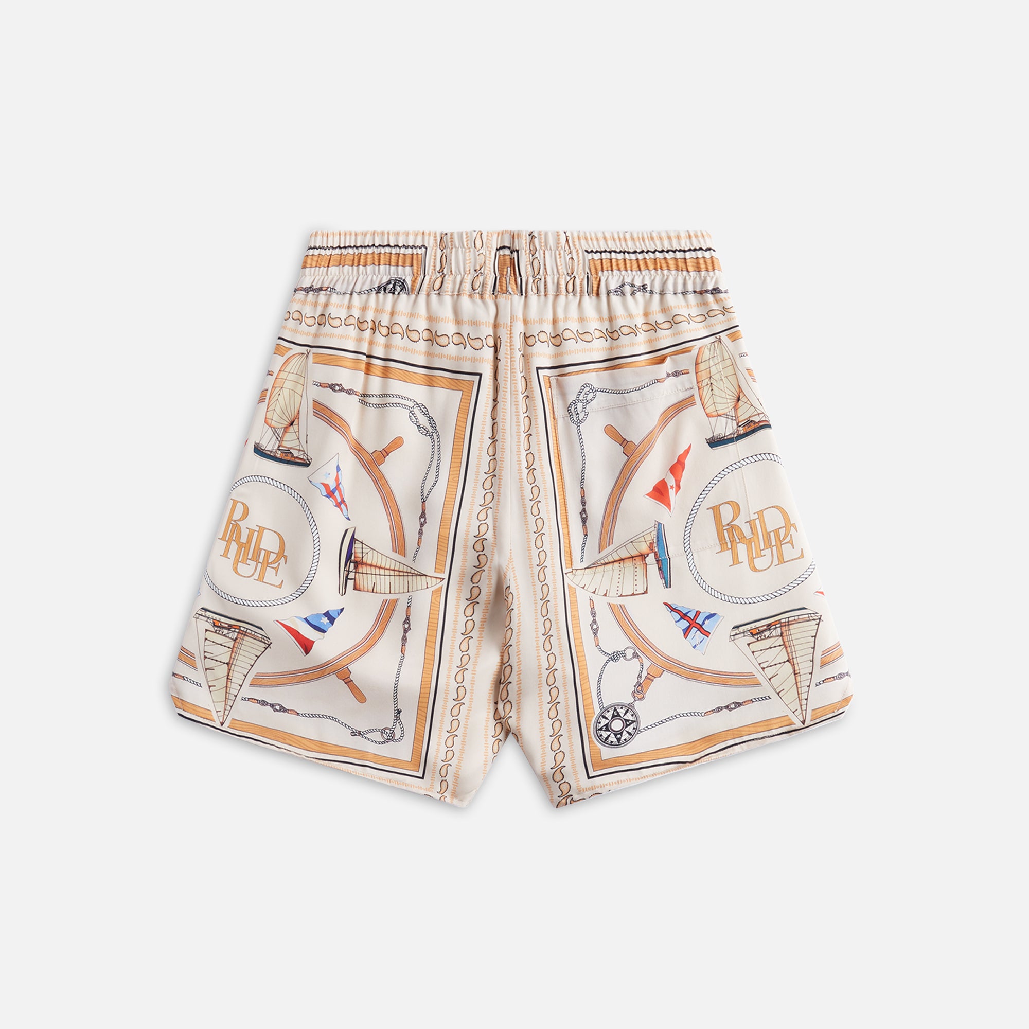 Rhude Nautica Silk Short - Multi