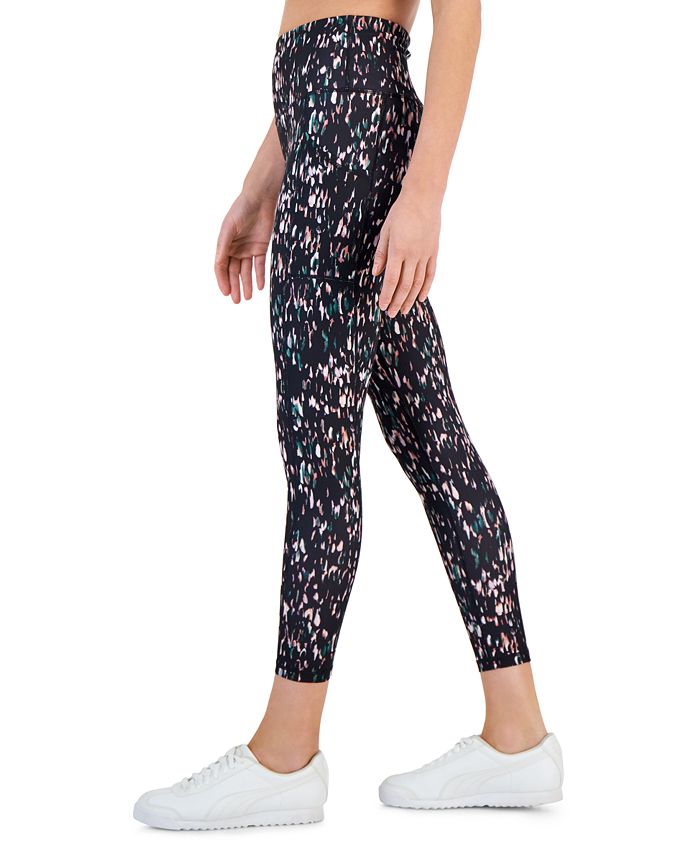 Petite Soft Sprint Side-Pocket 7/8 Leggings， Created for Macy's