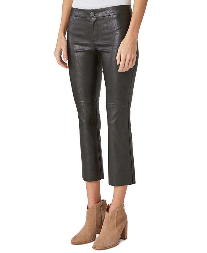 Women's Pull-On Faux-Leather Pants