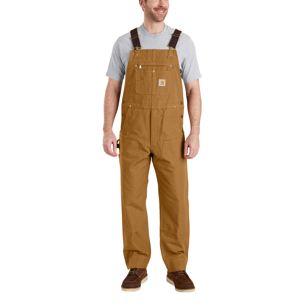 Carhartt Men's Duck Bib Overall_Carhartt Brown