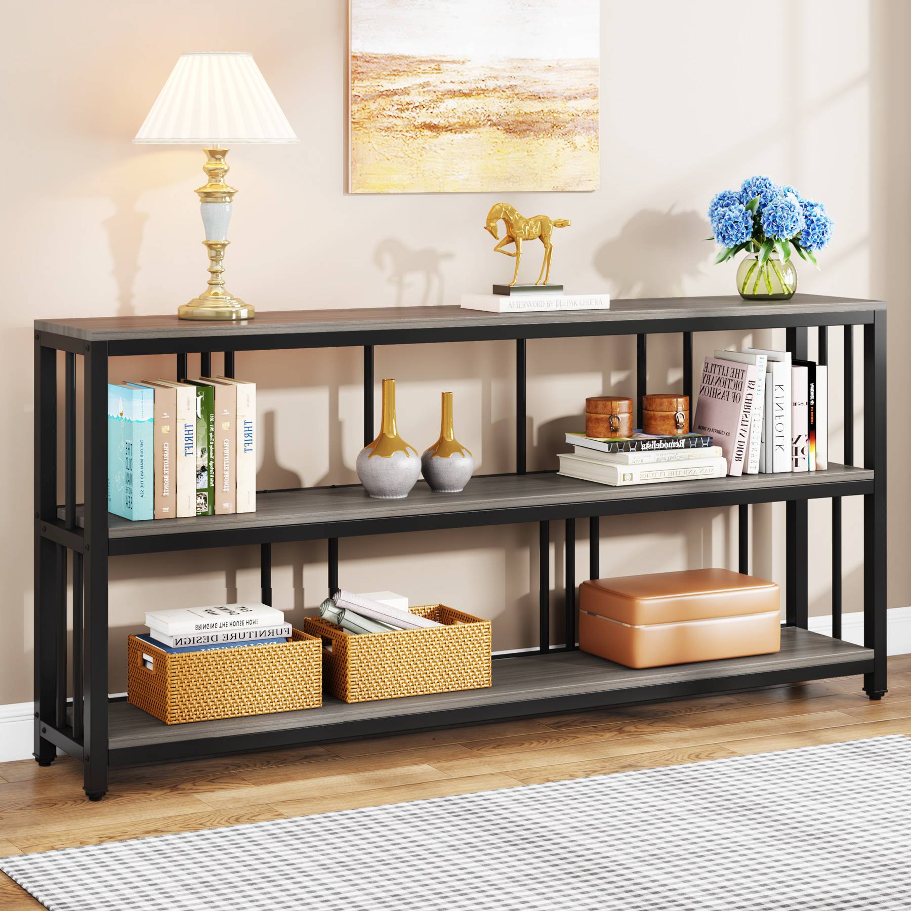 3-Tier Console Table, 70.9