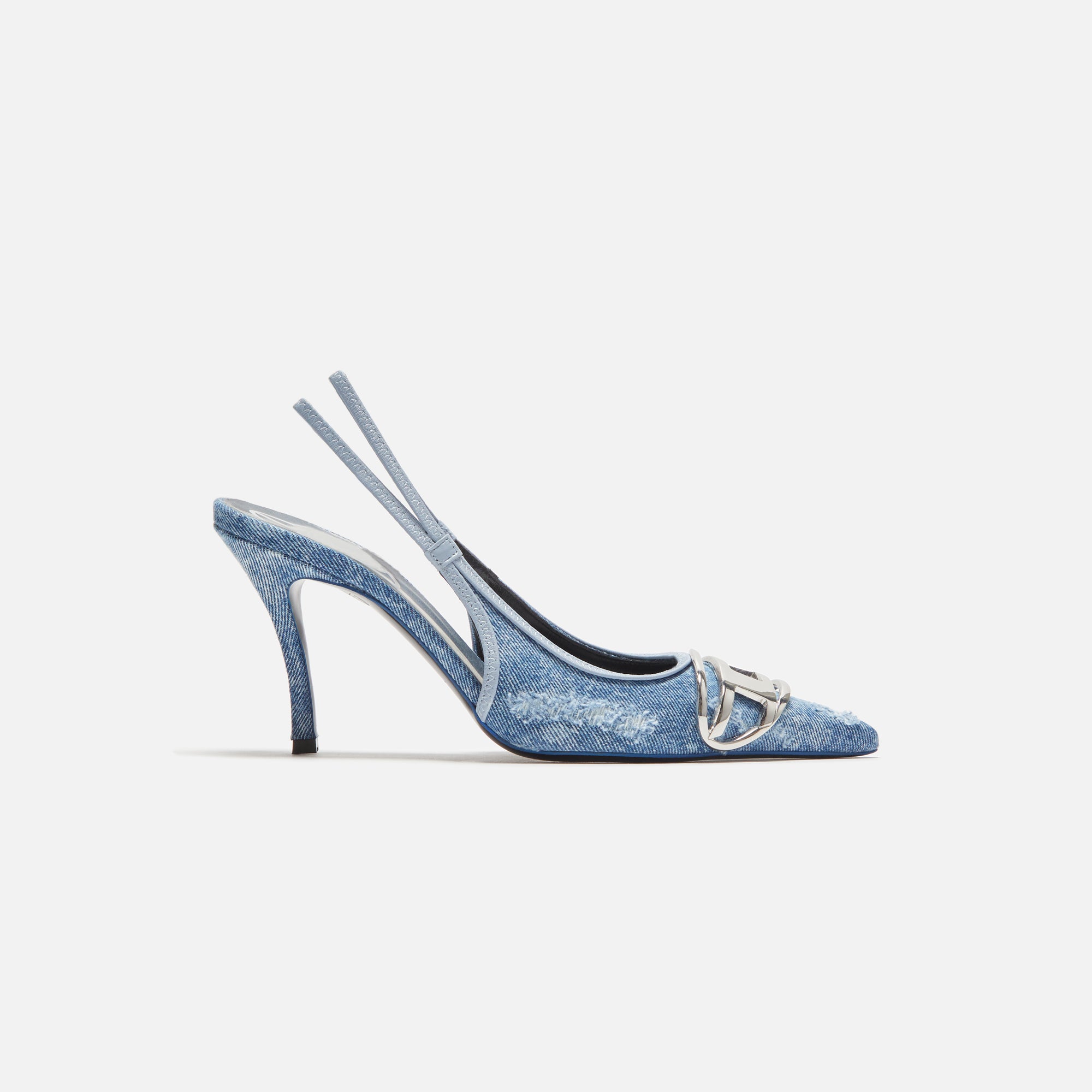 Diesel D-Venus Slingback - Bleach Treated Denim