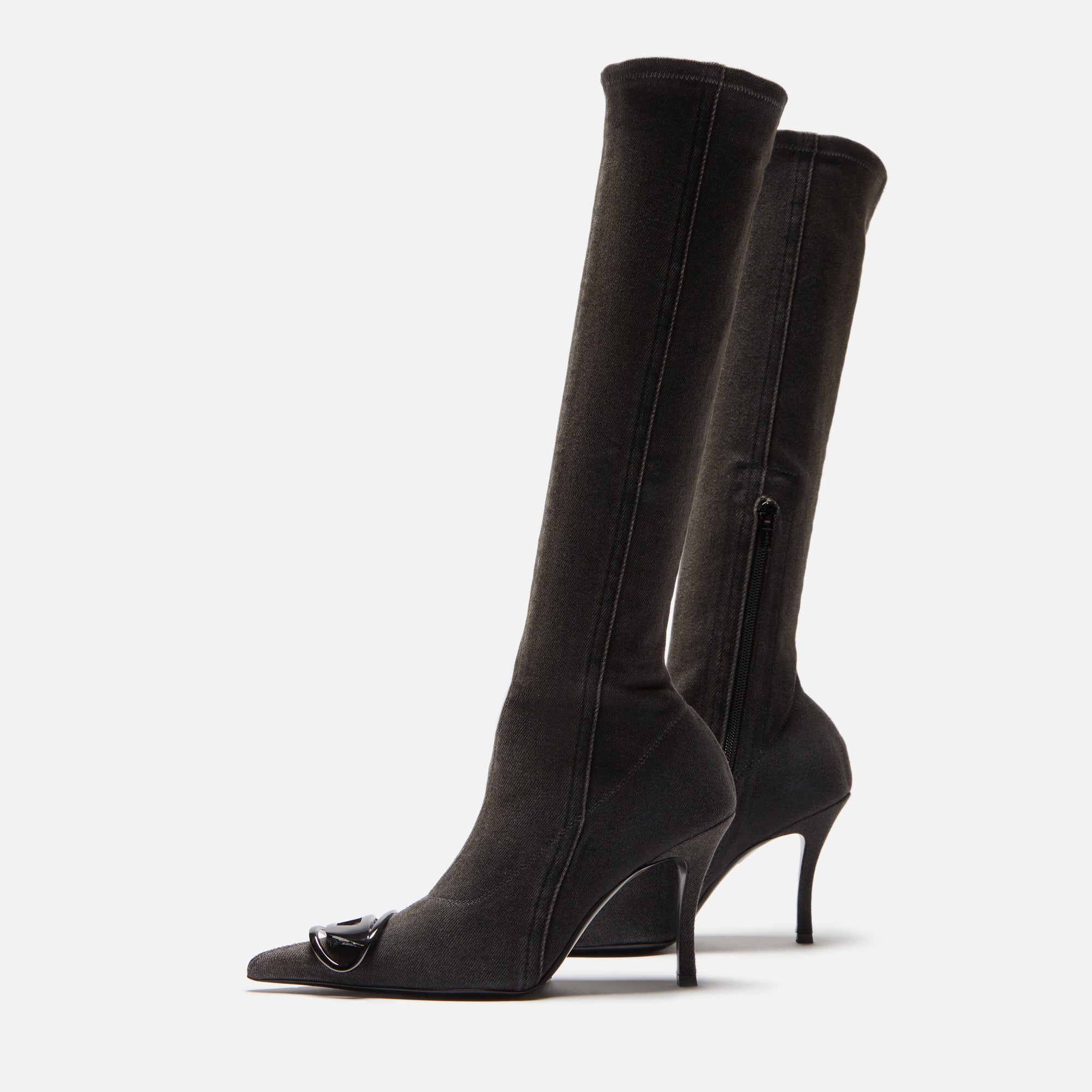 Diesel D-Venus KB D Knee High Boots - Black