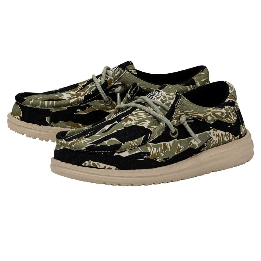 Wally Youth Camouflage - Tiger Stripe Camo