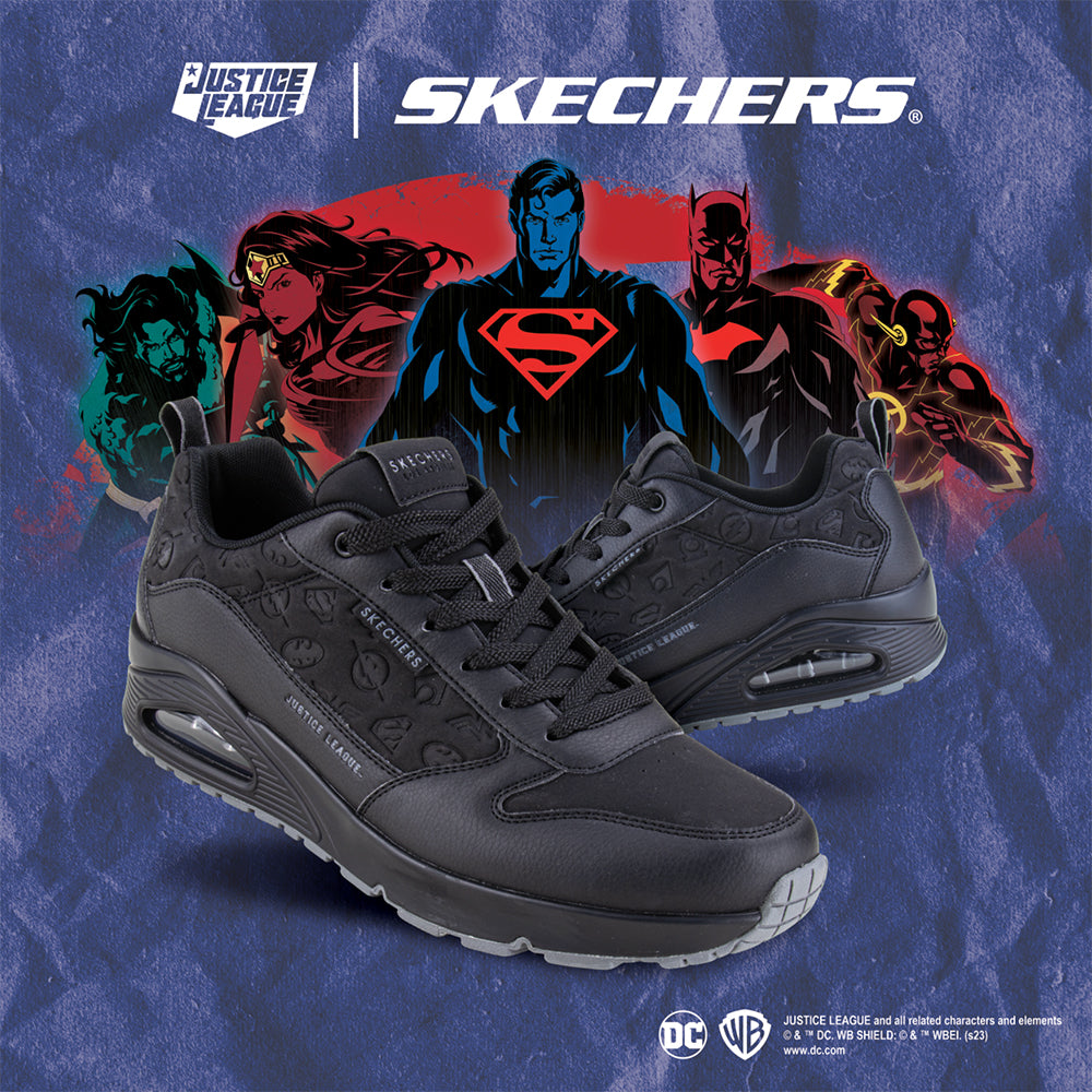 Skechers Men DC Collection SKECHERS Street Uno Shoes - 802012-BBK