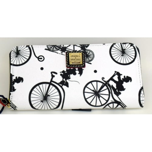 Disney Dooney and Bourke Bag - Flower and Garden Bicycles - Wallet