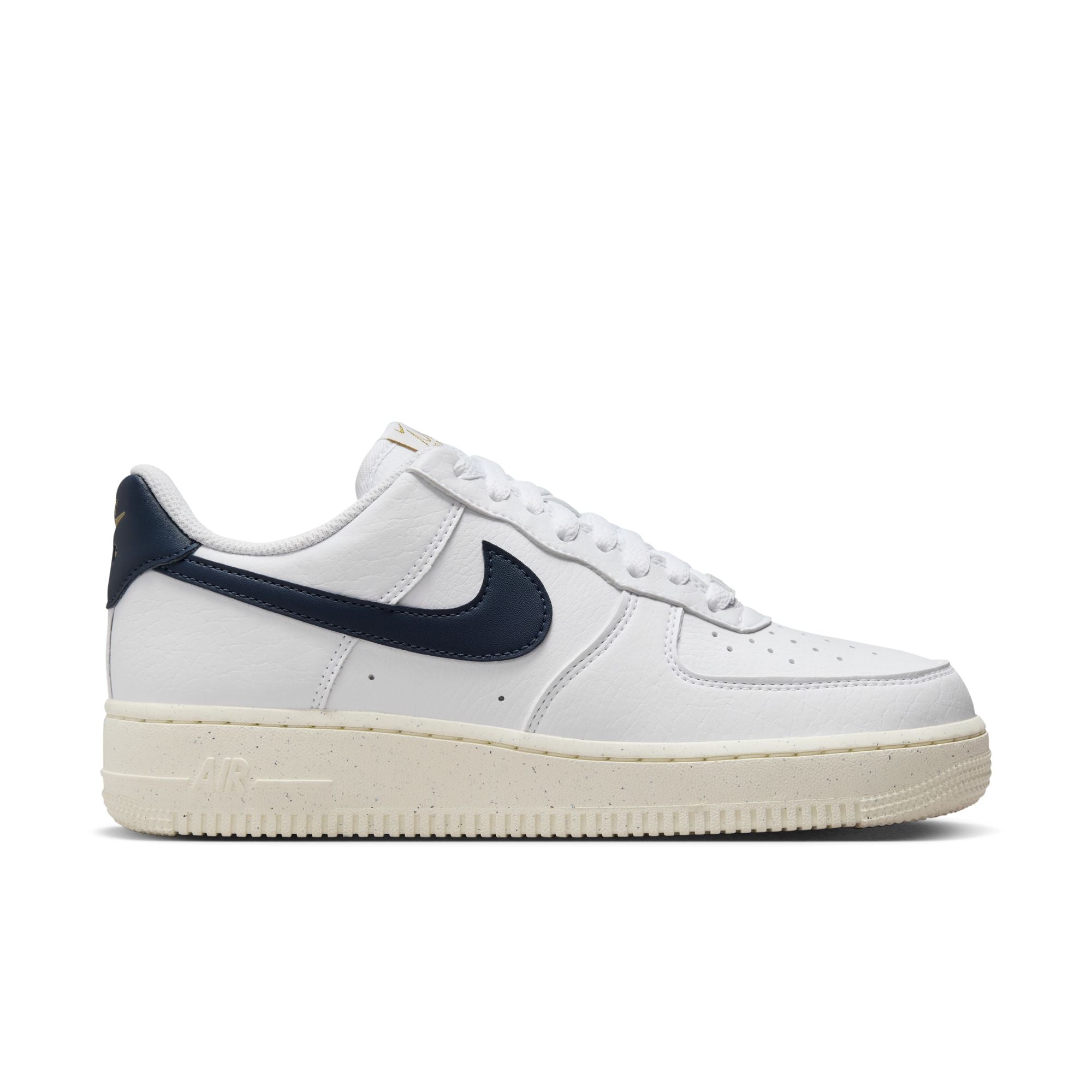 Women's Air Force 1 ‘07 NN White Obsidian Pale Ivory Metallic Gold FZ6768-100