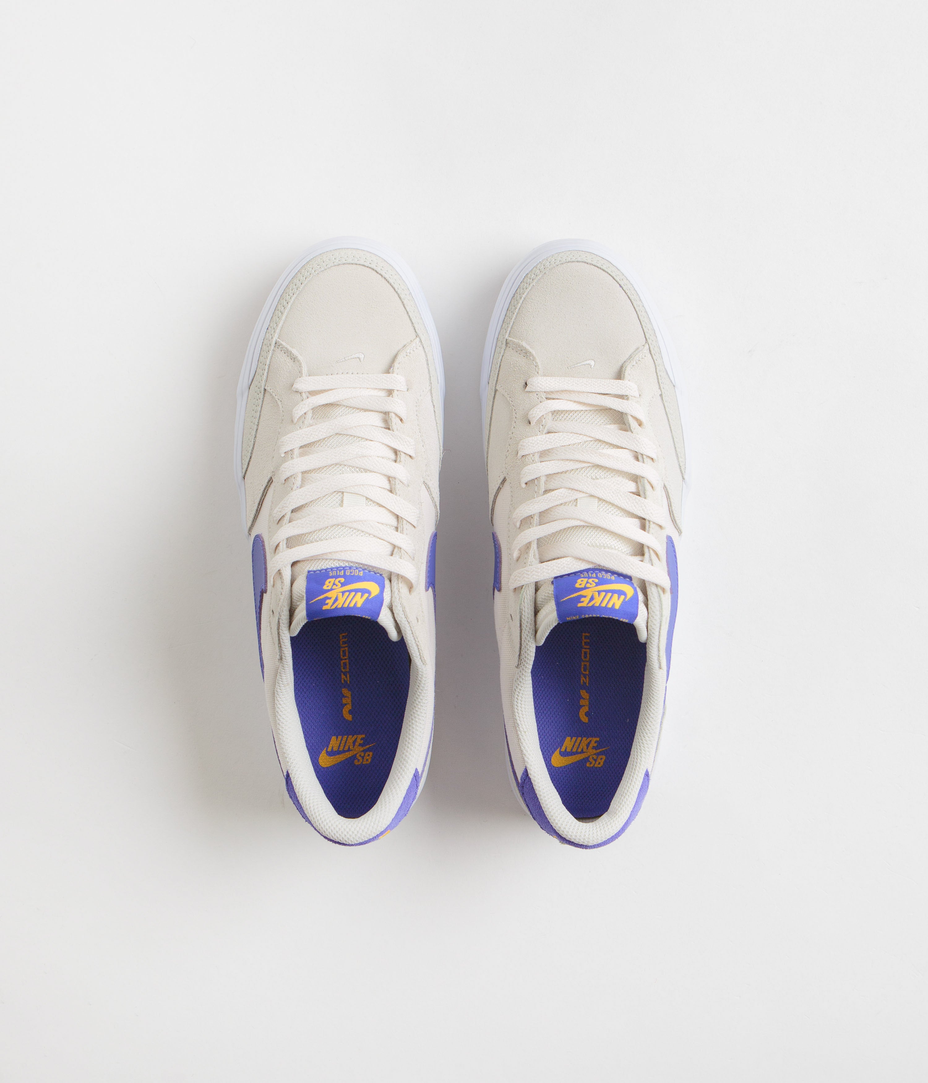 Nike SB Pogo Plus Shoes - Phantom / Persian Violet - Light Bone