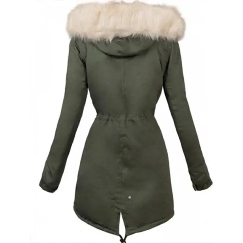 Winter Hooded Parka Coat