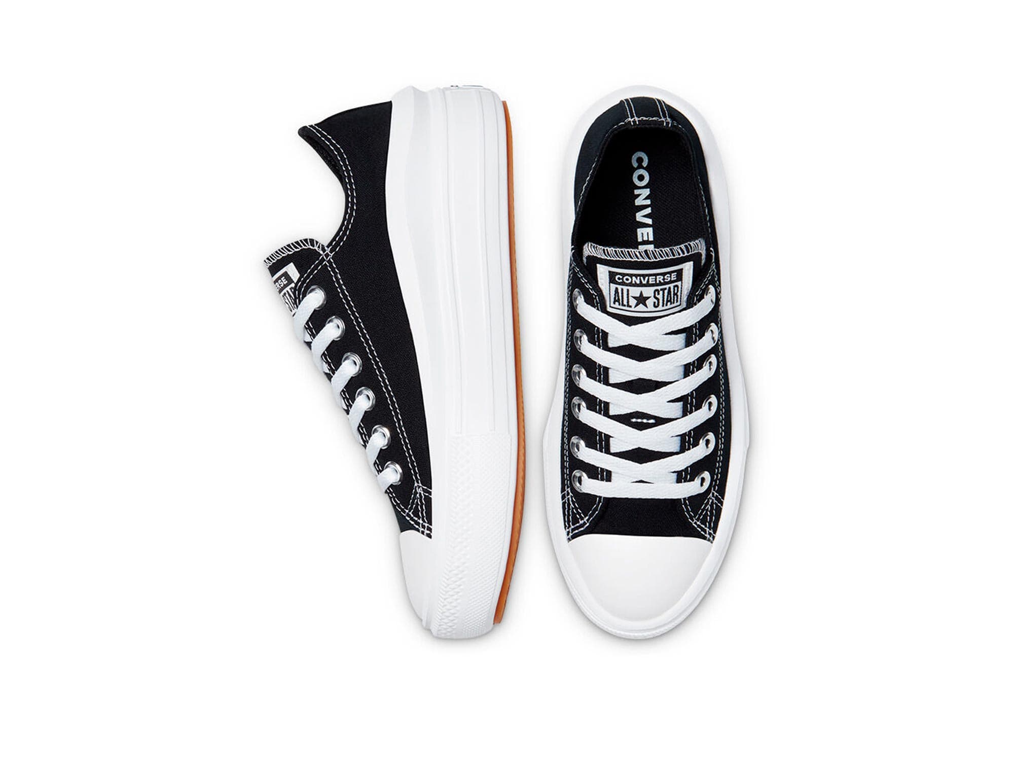 Converse Chuck Taylor Move Plataforma Womens Negro