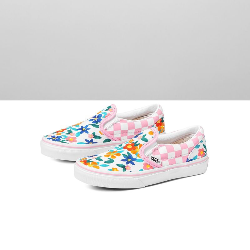 Customs Kids Painted Floral Slip-On