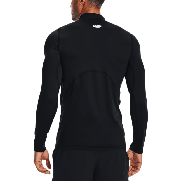 Men's ColdGear Armour Fitted Mock Long Sleeve