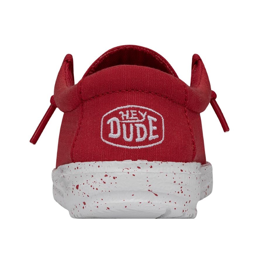 Wally Toddler Slub Canvas - Red