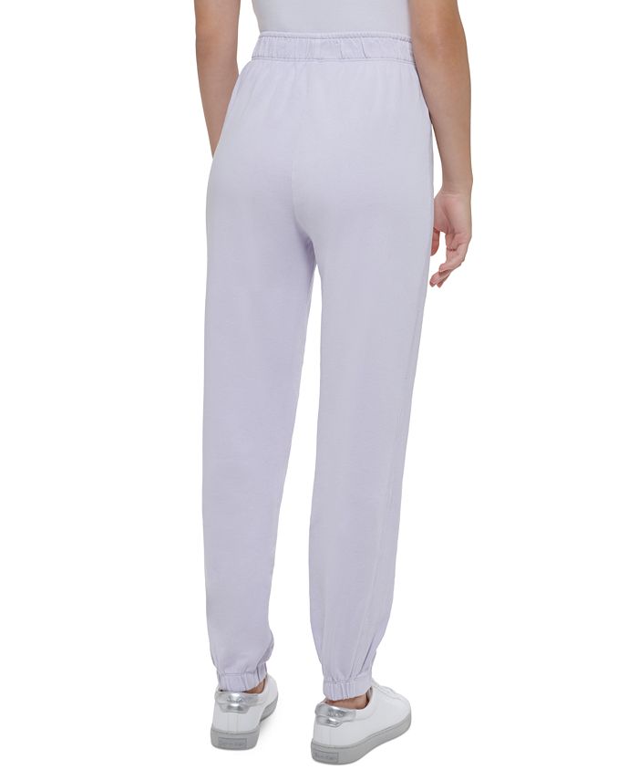 Women's Cotton High-Rise Jogger Pants