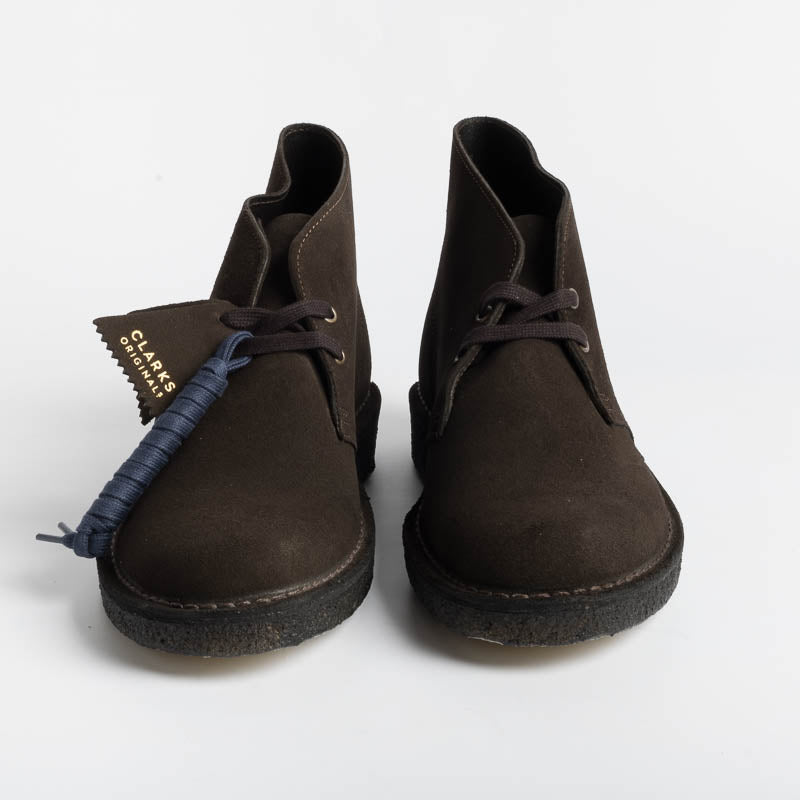 CLARKS - Polacco - Desert Coal - Camoscio Brown