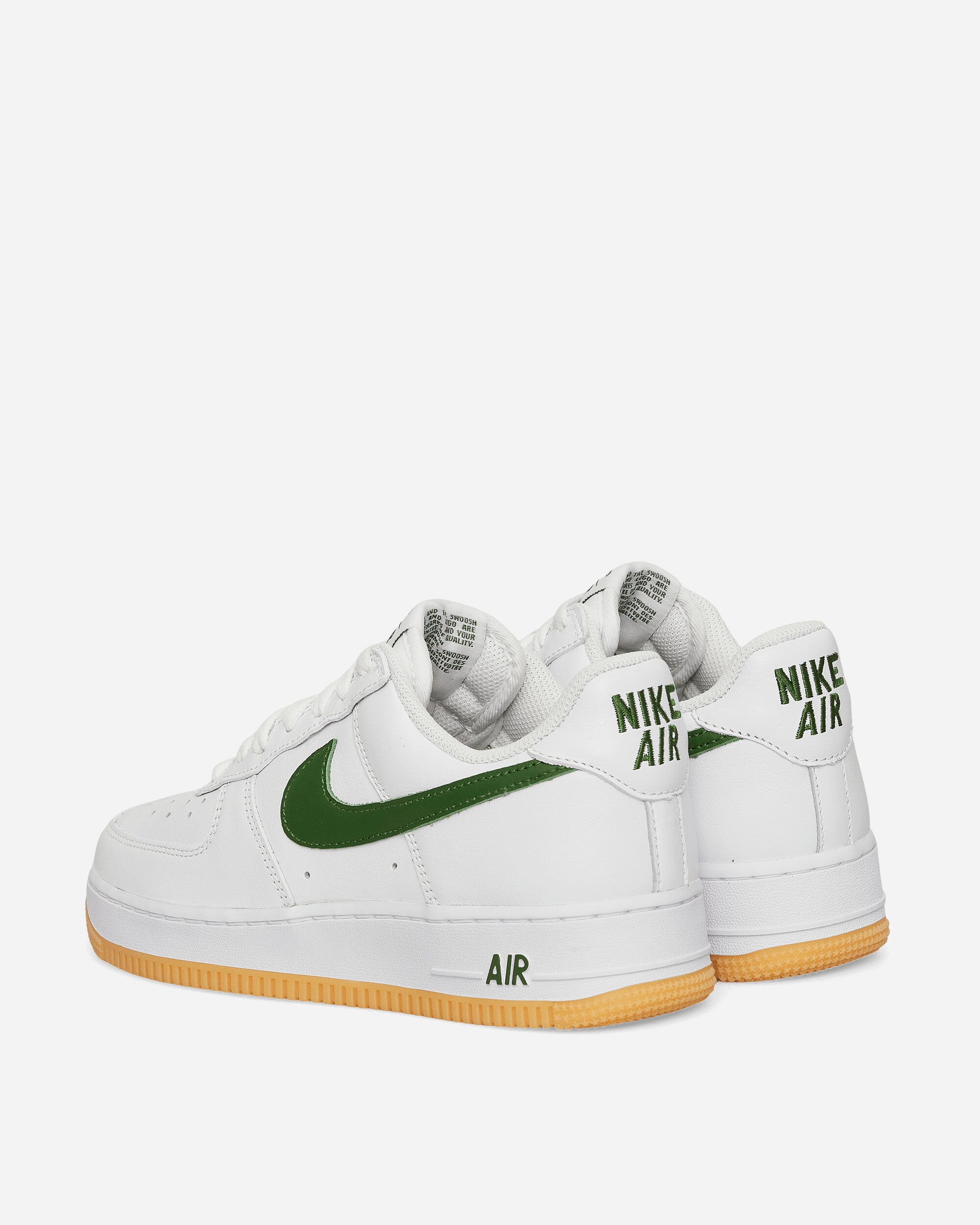 Air Force 1 Low Retro 'Color Of The Month' Sneakers White / Forest Green