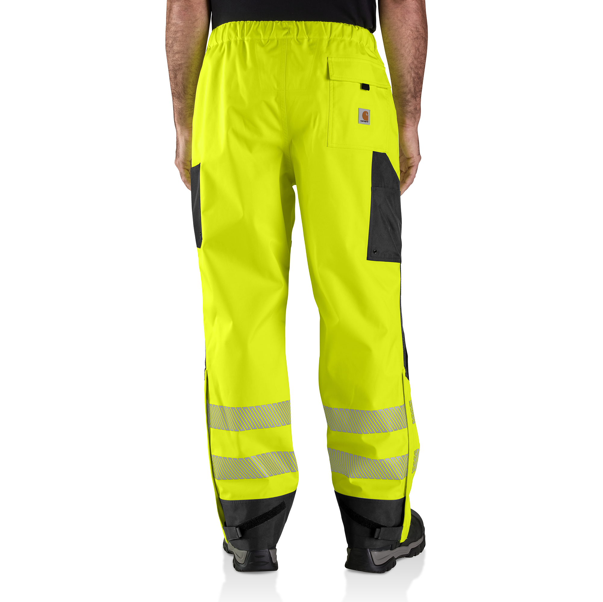 Carhartt Men's Storm Defender Class E Waterproof  High Visibility Double-Front Pant