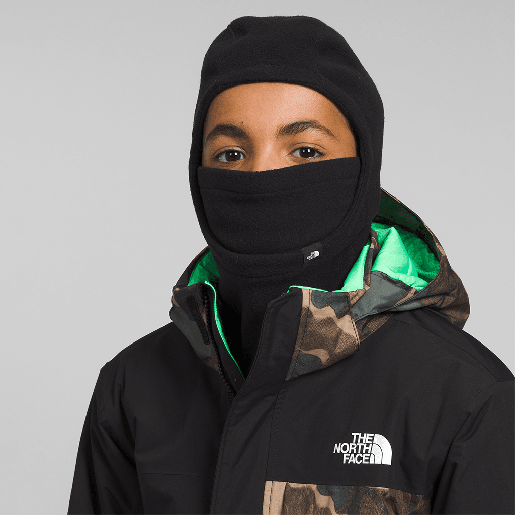 Glacier kids' balaclava - TNF black