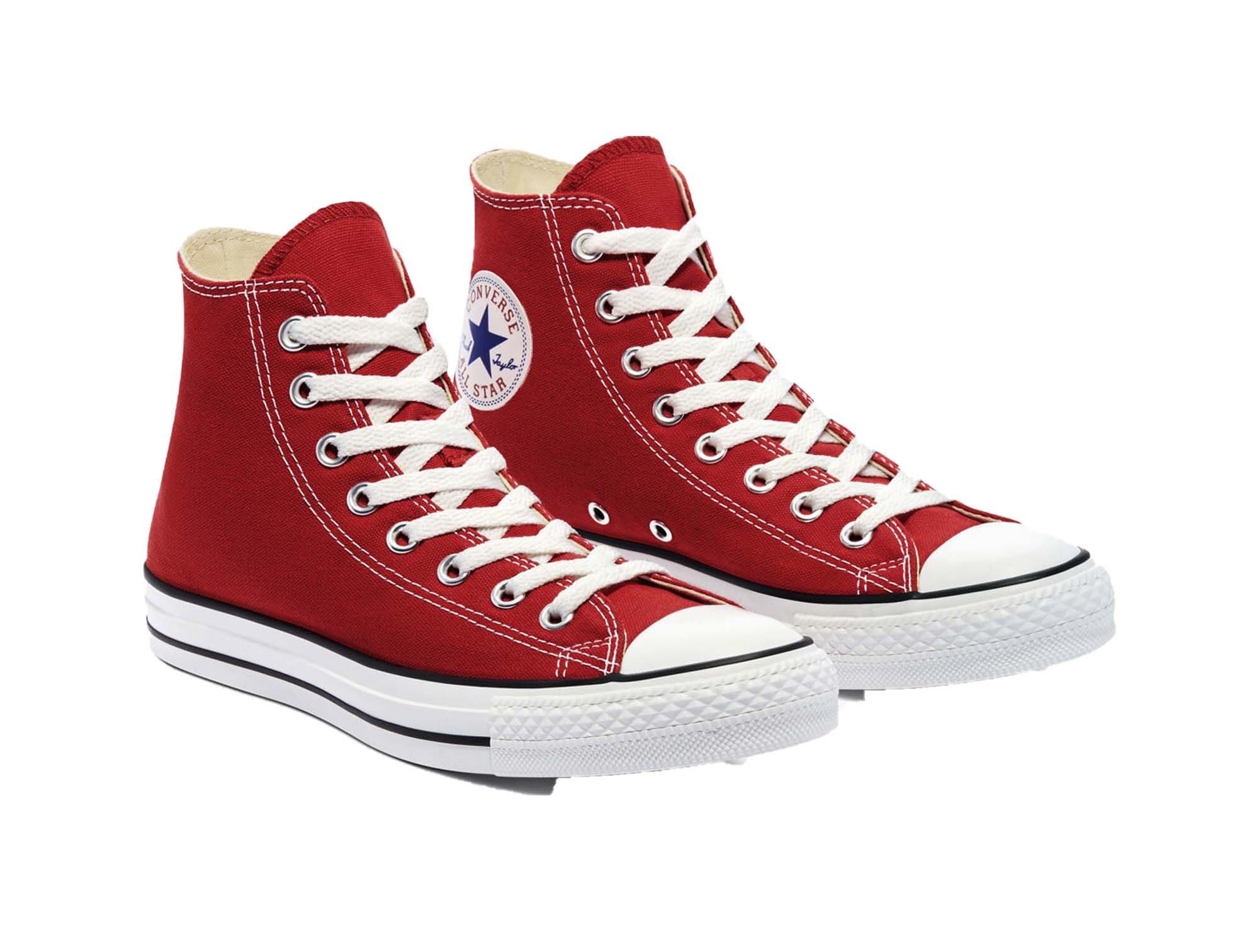 Converse Chuck Taylor Hi Womens Rojo