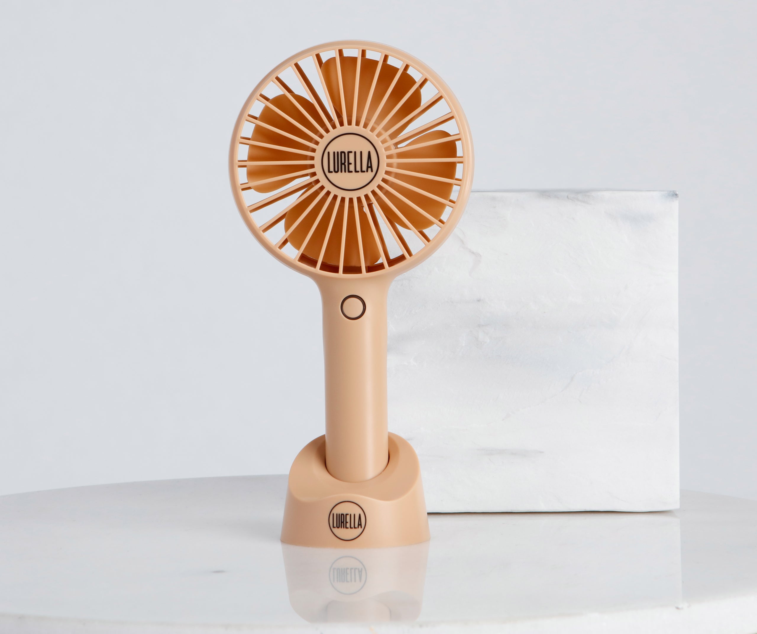 Lurella Portable Mini Fan With Stand - lady-luxury