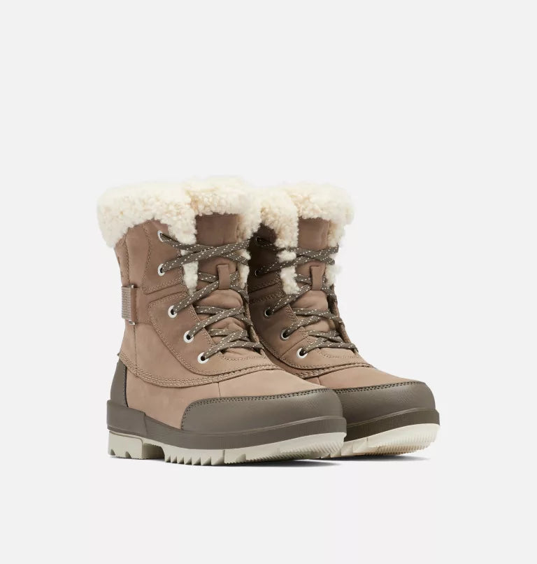 Sorel Women's Torino™ II Parc Shearling Waterproof Winter Boot-Omega Taupe, Major