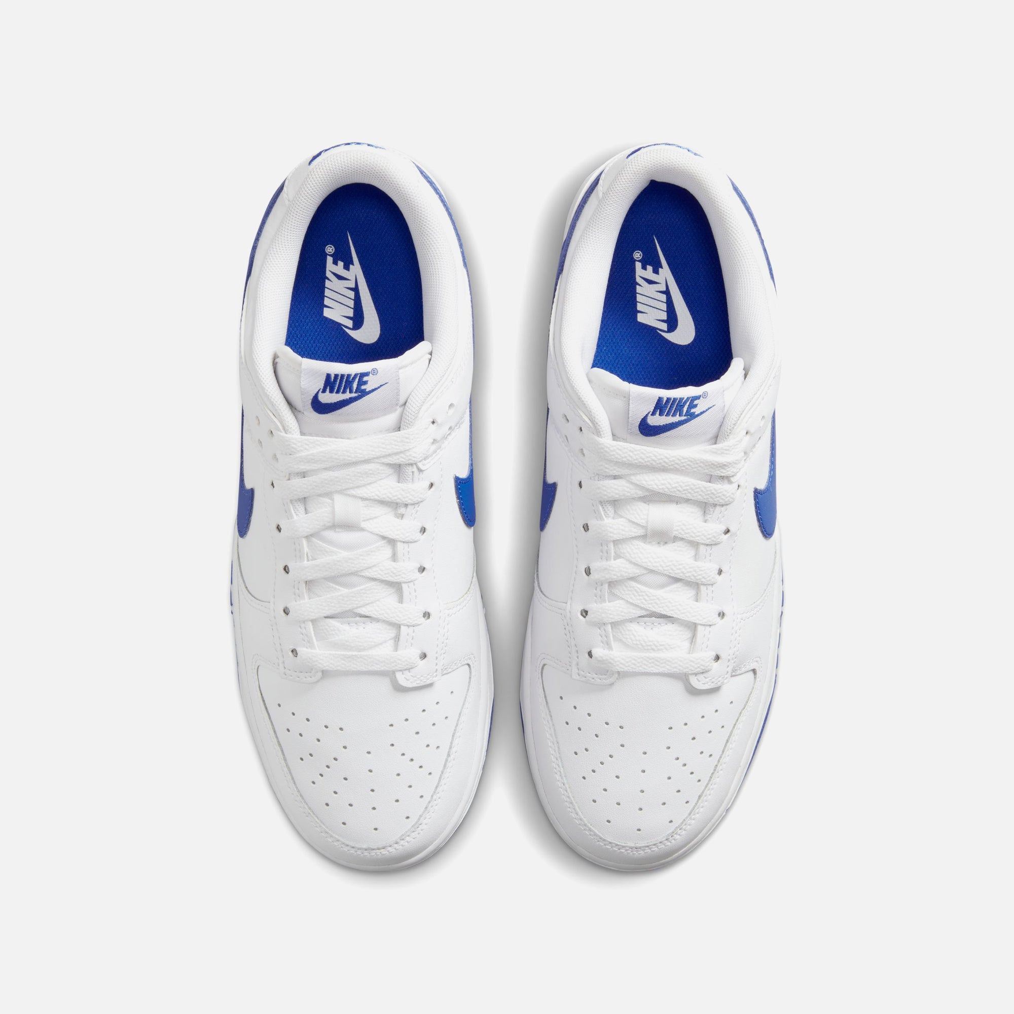 Nike Dunk Low Retro - White / Hyper Royal