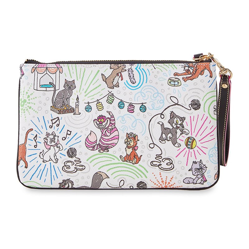 Disney Dooney and Bourke Bag - Disney Cats Sketch - Wristlet Wallet