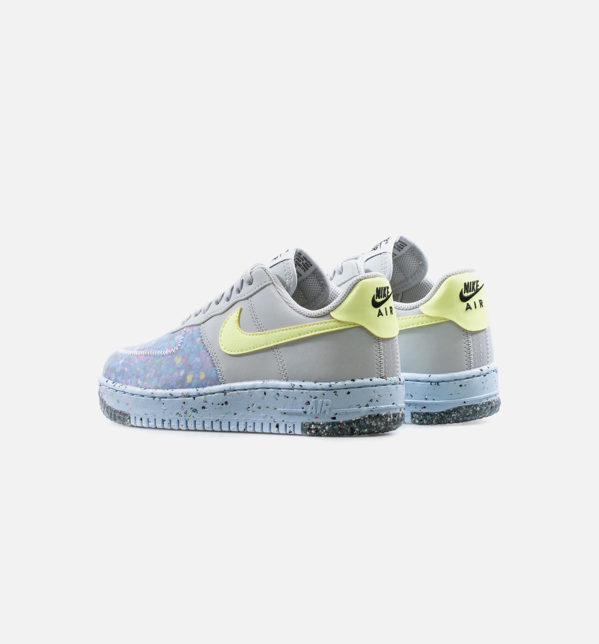 Air Force 1 Crater Space Hippie Womens Lifestyle Shoe - Volt/Blue/Grey