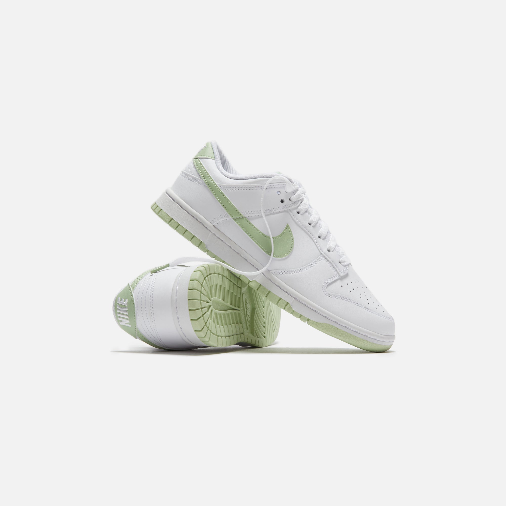 Nike Dunk Low Retro - White / Honeydew