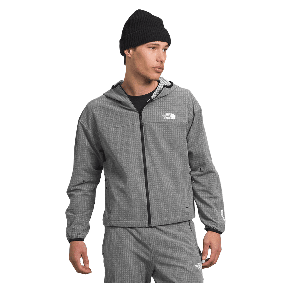 Tekware™ grid hoodie - TNF medium grey heather