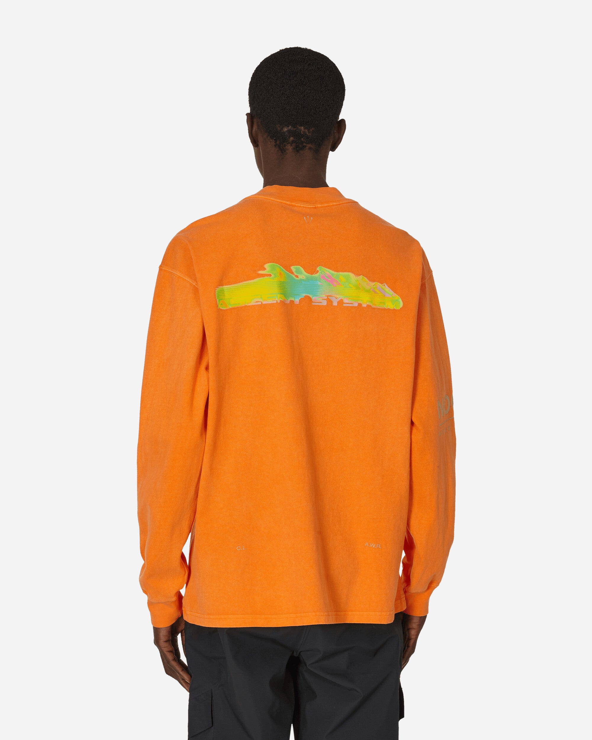 NOCTA 8K Peaks Longsleeve T-Shirt Orange Horizon