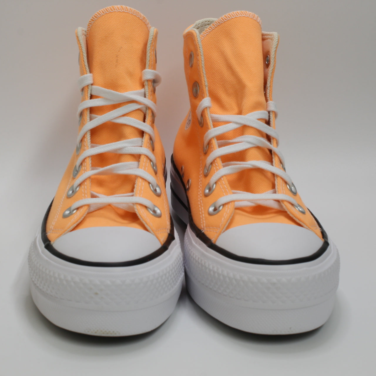 Womens Converse All Star Lift Hi Peach Beam Black White