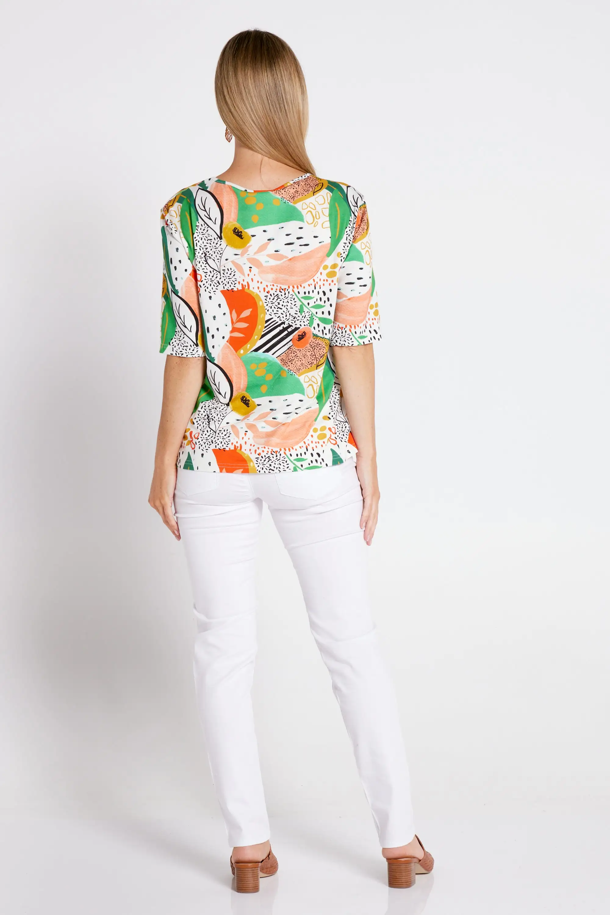 Sami Soft Jersey Tee - Fruity Floral