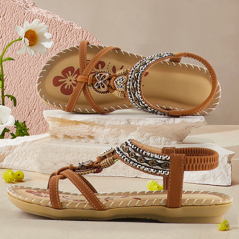 Bohemian Style Soft Footbed Sandal