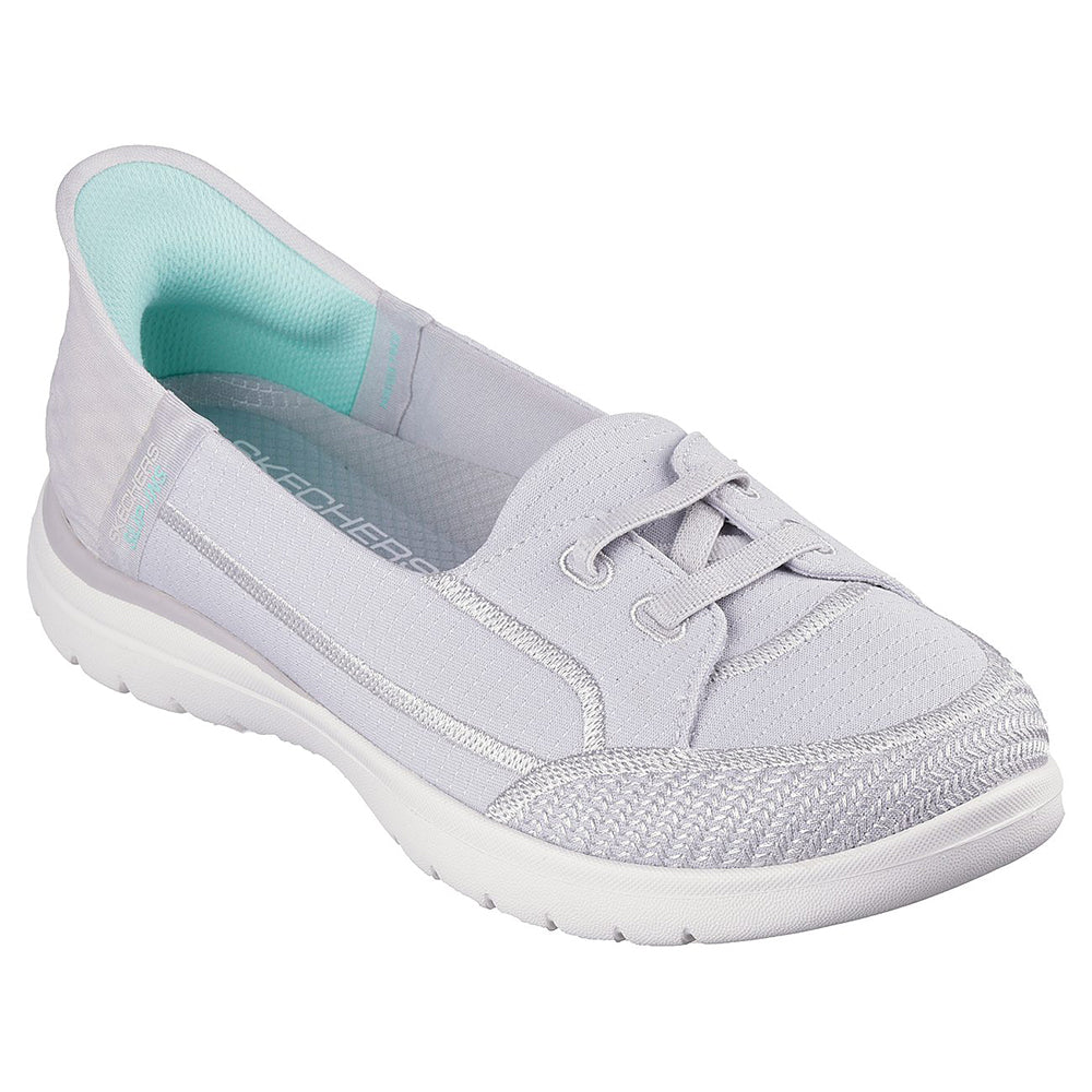 Skechers Women Slip-Ins On-The-GO Flex Shoes - 136543-GRY