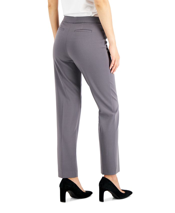 Petite Modern Straight-Leg Pants， Created for Macy's