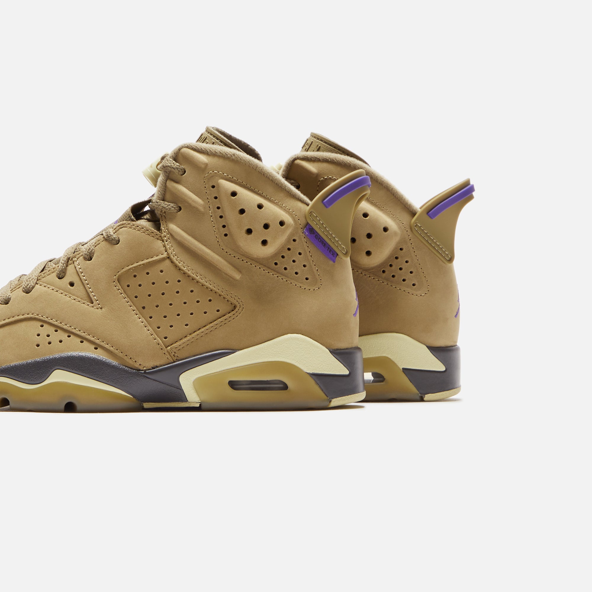 Nike WMNS Air Jordan 6 Retro - Kelp / Team Gold / Shadow Brown / Court Purple