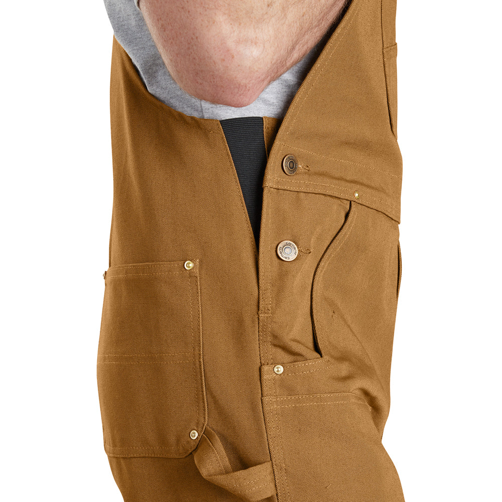 Carhartt Men's Duck Bib Overall_Carhartt Brown