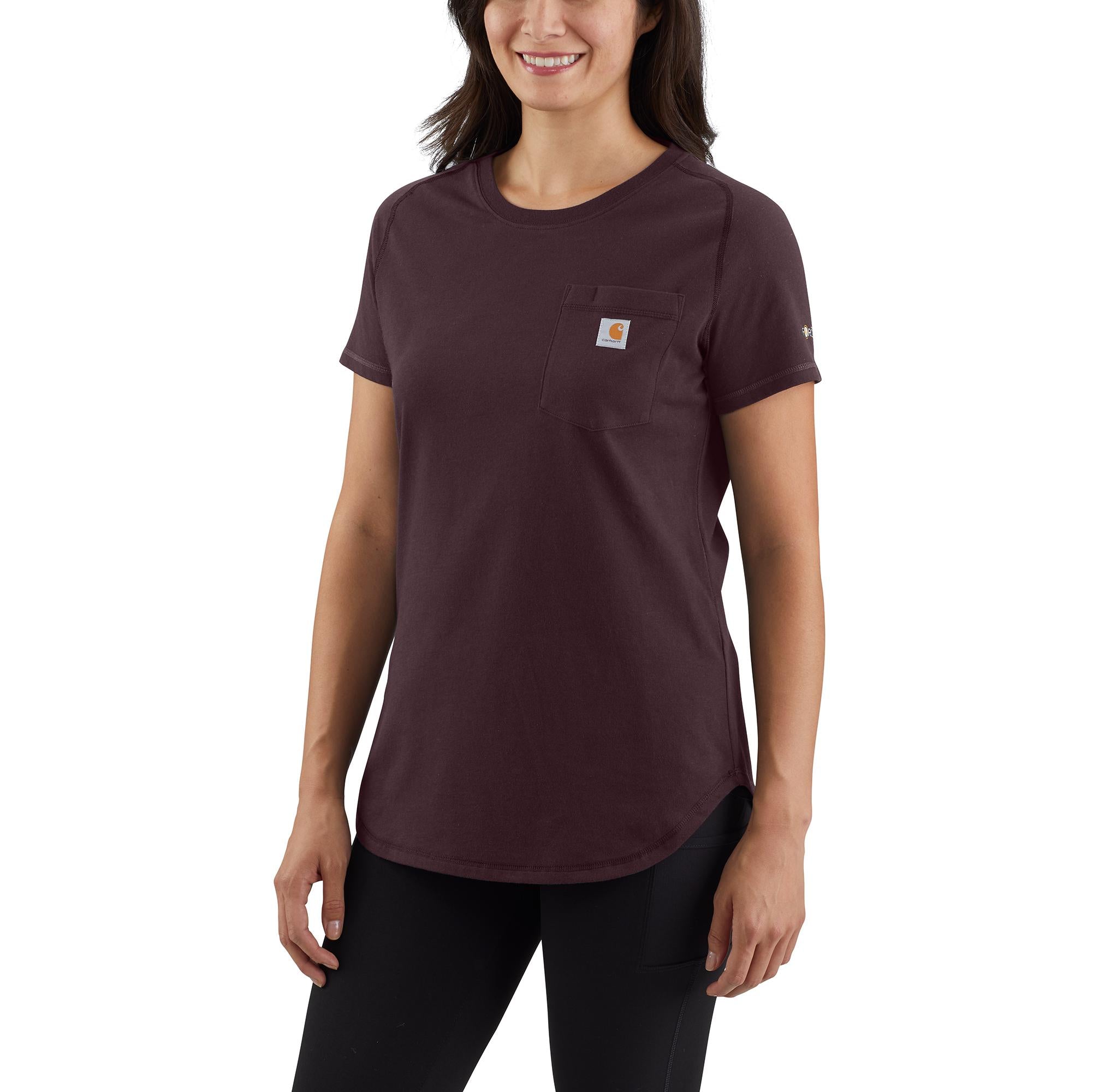 Carhartt Women's Force® Relaxed Fit Midweight Pocket Tee