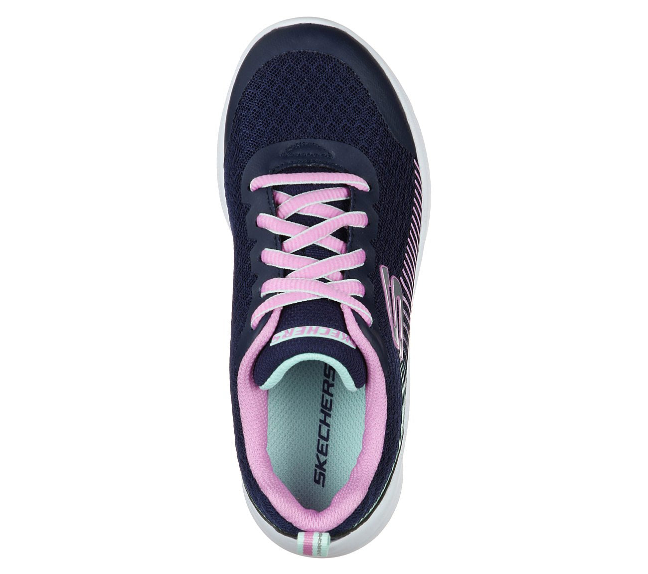 Skechers Girls Microspec Shoes - 302126L-NVLV