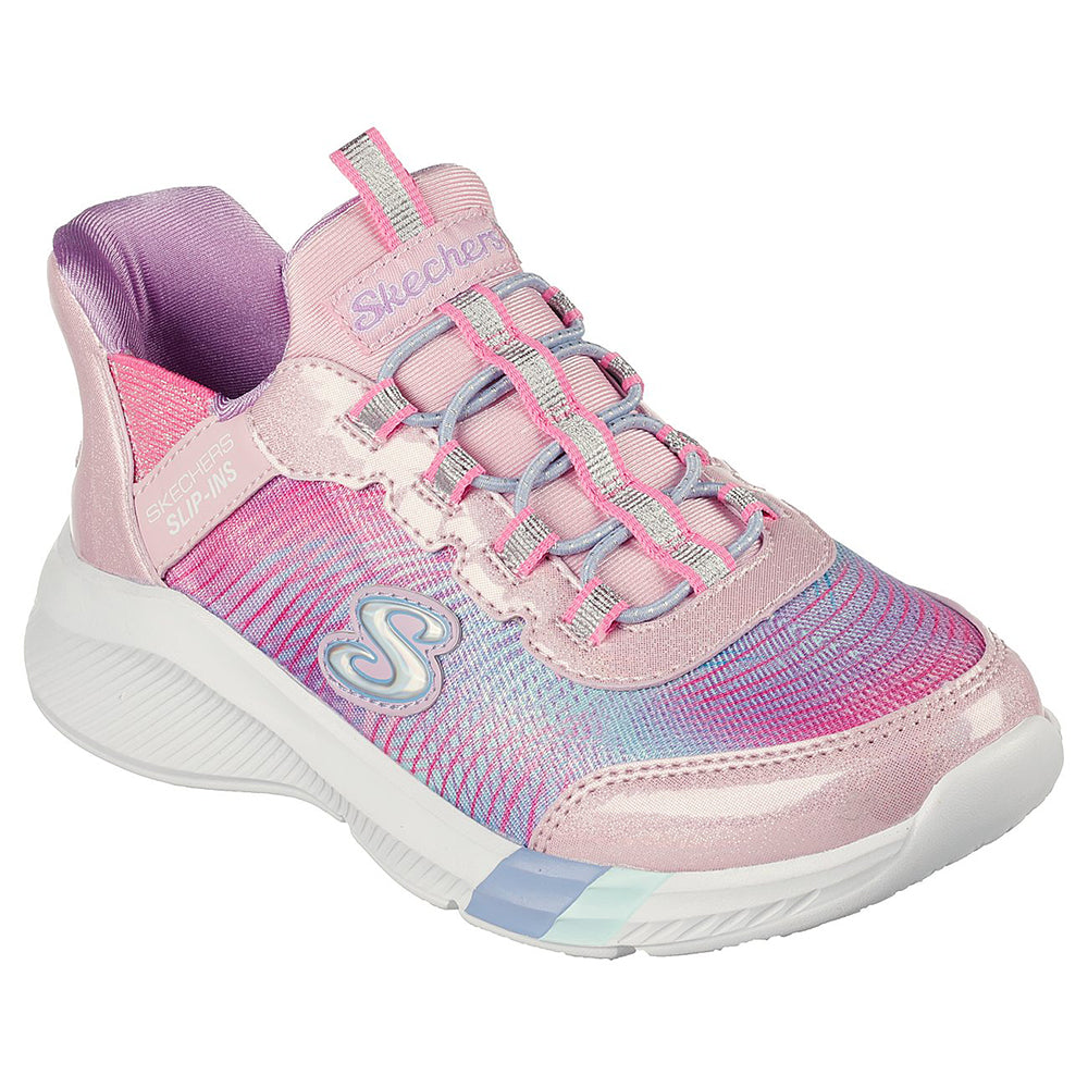 Skechers Girls Slip-Ins Foamies Dreamy Lites Shoes - 303514L-LPMT