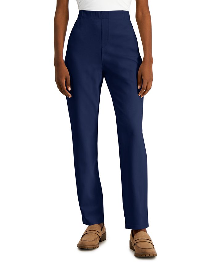 Petite Comfort Pull-On Pants， Created for Macy's