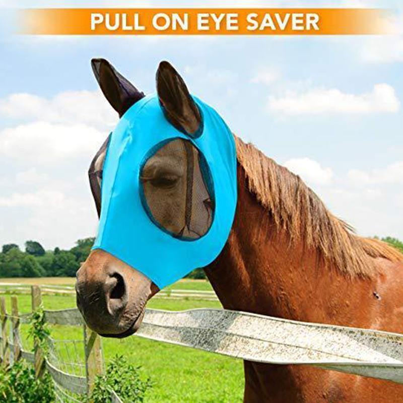 Anti-Fly Mesh Equine Mask