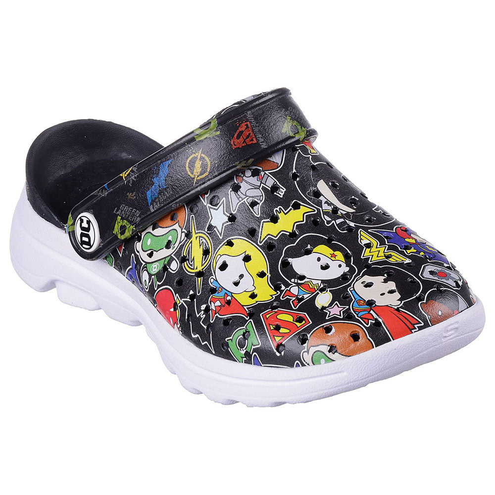 Skechers Girls DC Collection Foamies GOwalk 5 Shoes - 319508L-BKMT