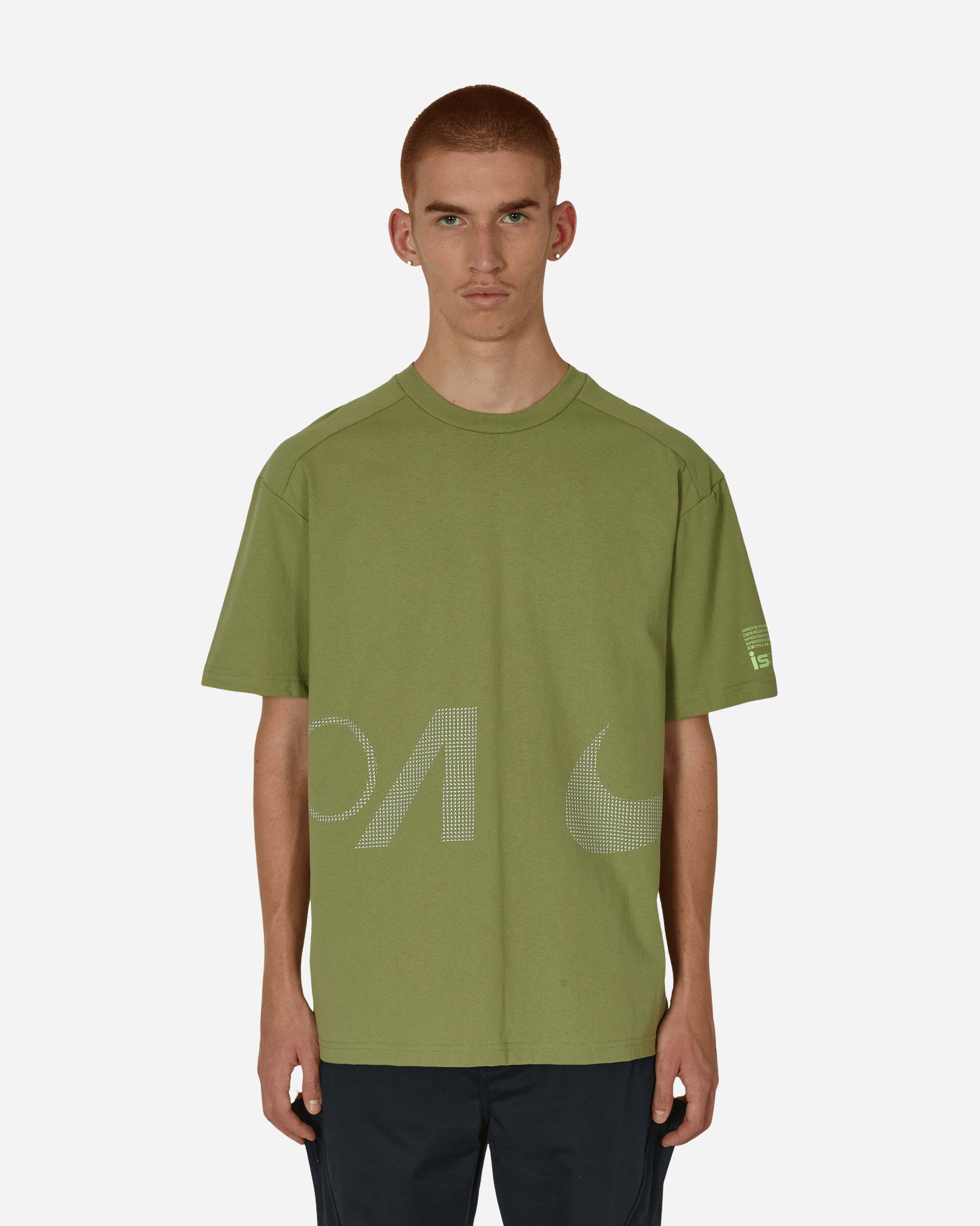 ISPA T-Shirt Alligator / Ghost Green / Light Silver