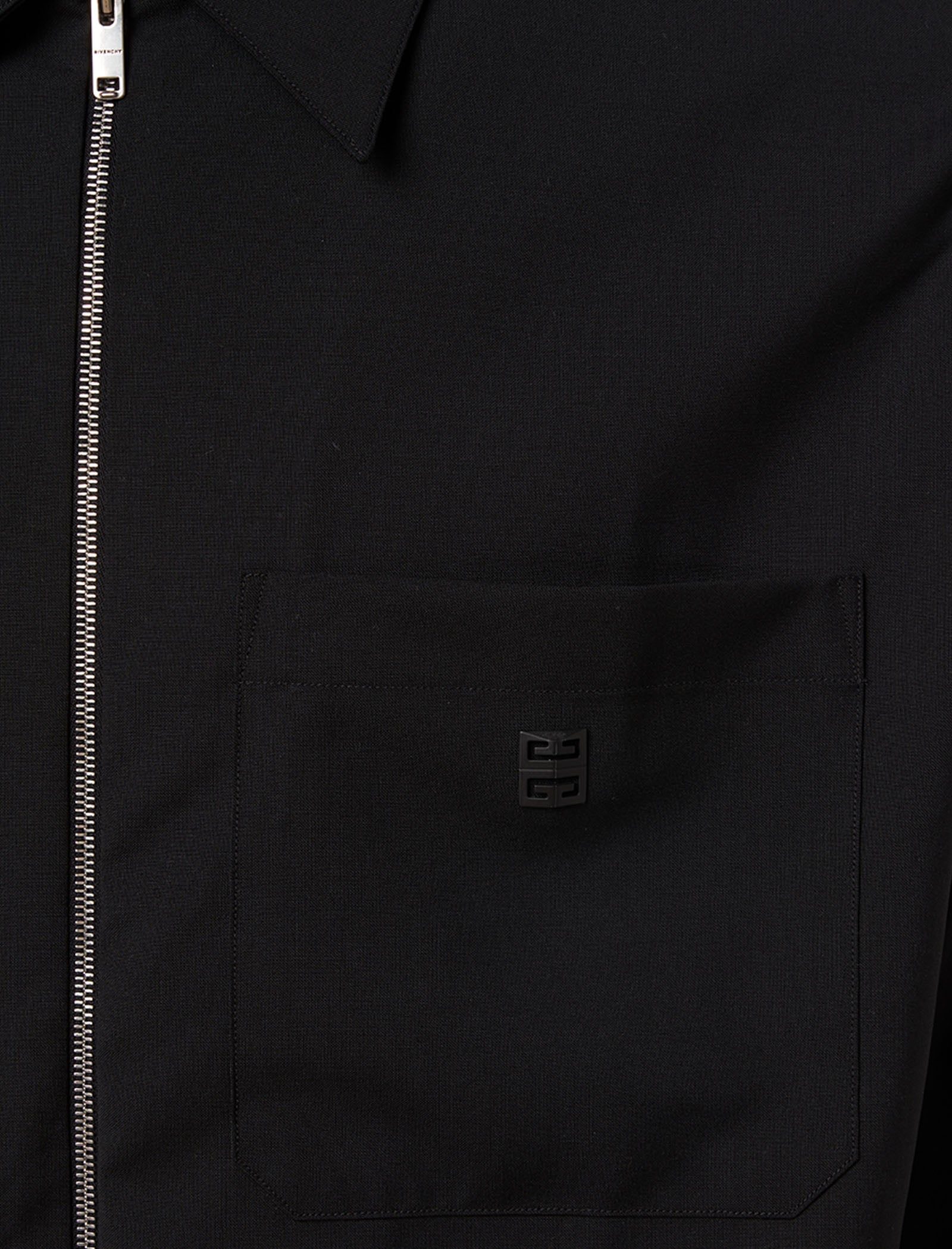 ZIP FRONT SHIRT