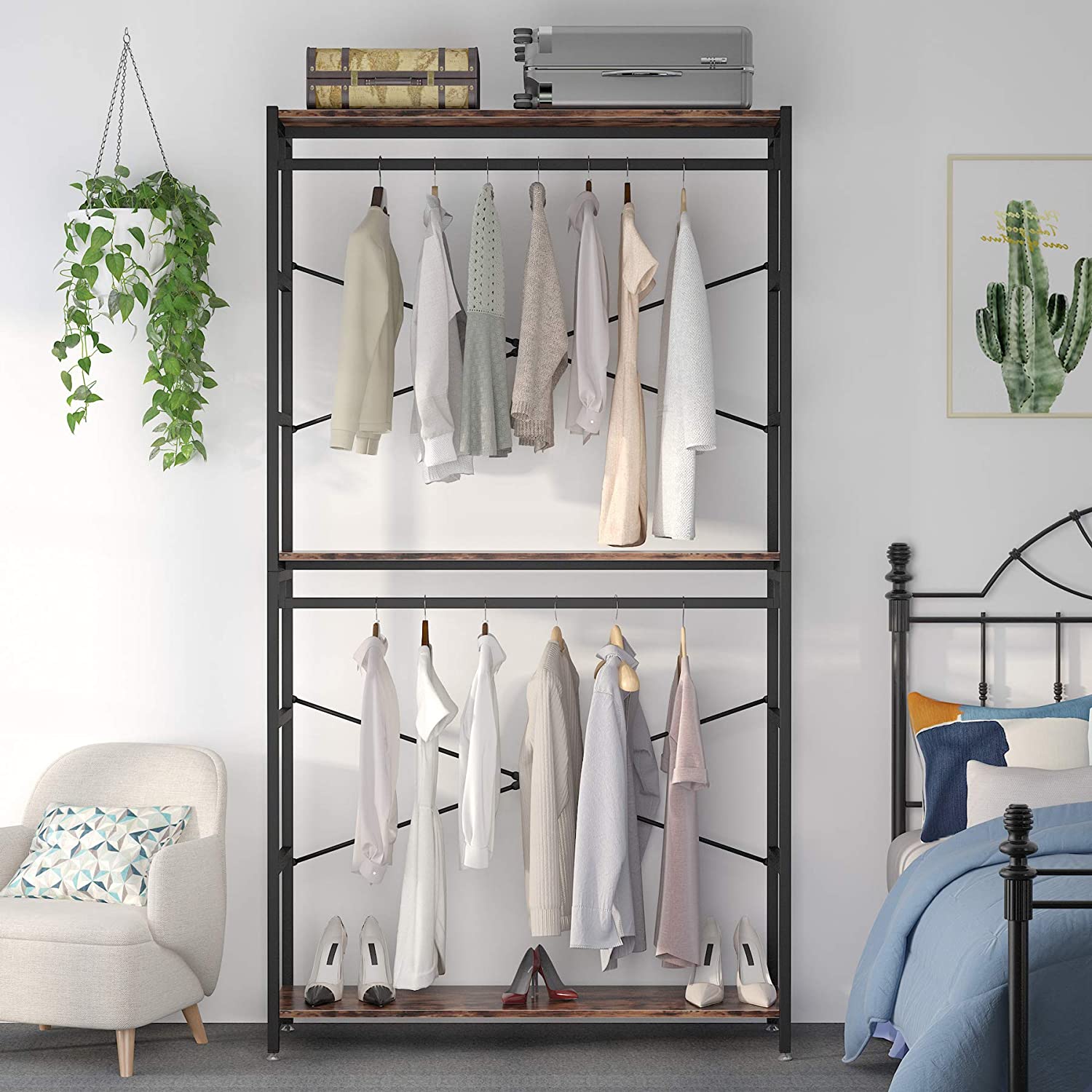 Freestanding Closet Organizer, 86