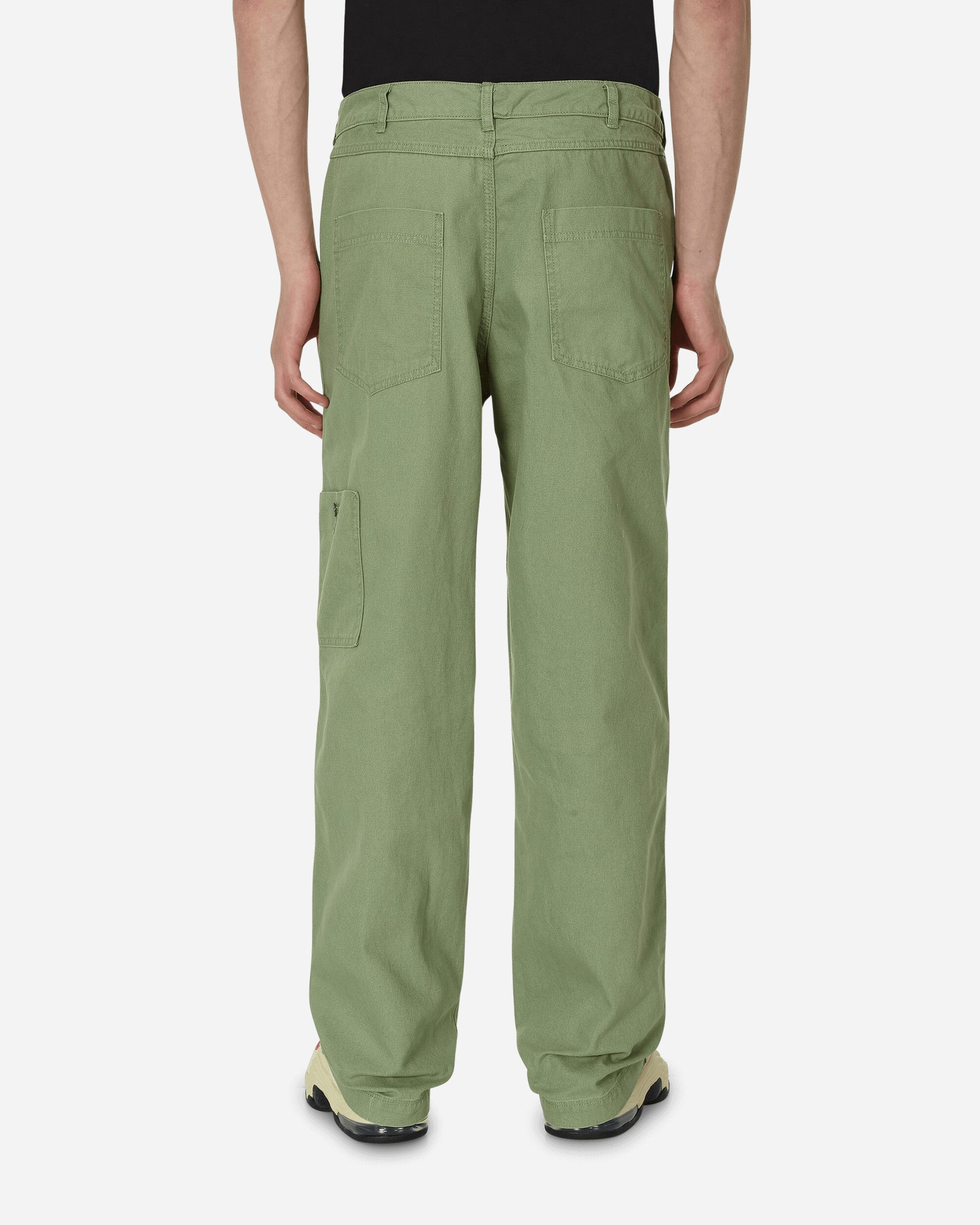 Double-Panel Trousers Green