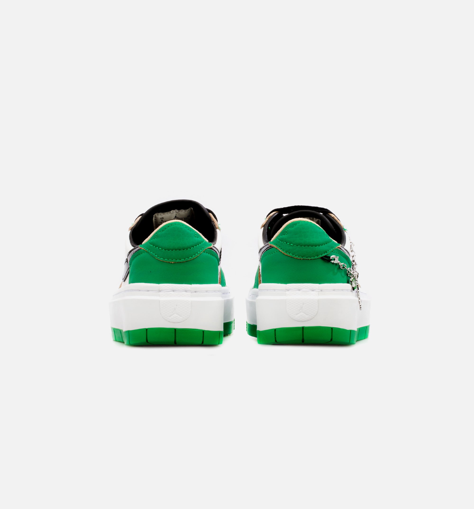 Air Jordan 1 Elevate Low Lucky Green Womens Lifestyle Shoe - Green/White